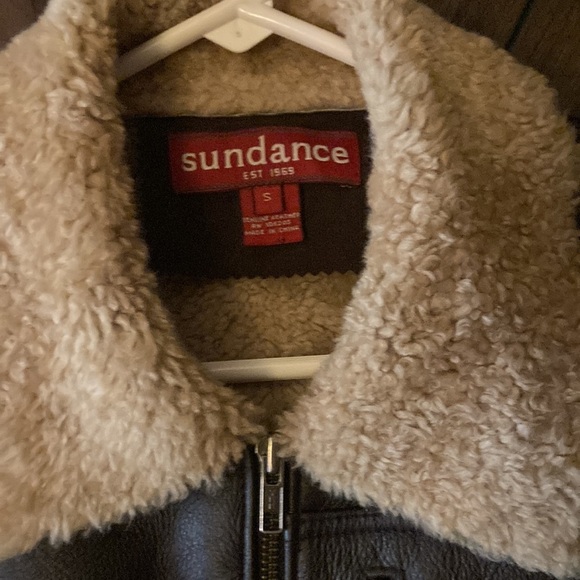 Sundance genuine leather vest - Picture 2 of 6